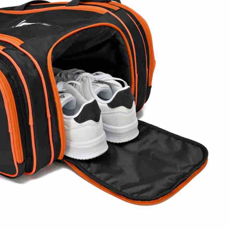 Black / Orange sample shown with footwear for illustration. Shoes are not included.