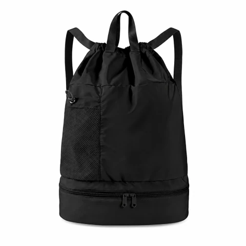 Black TR-001 foldable wet and dry swim backpack
